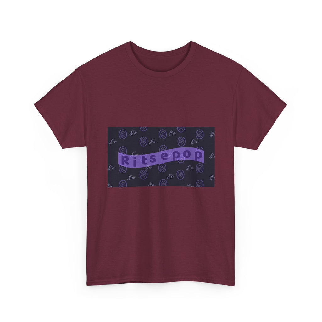 Ritsepop Fingerprint Unisex Heavy Cotton Tee