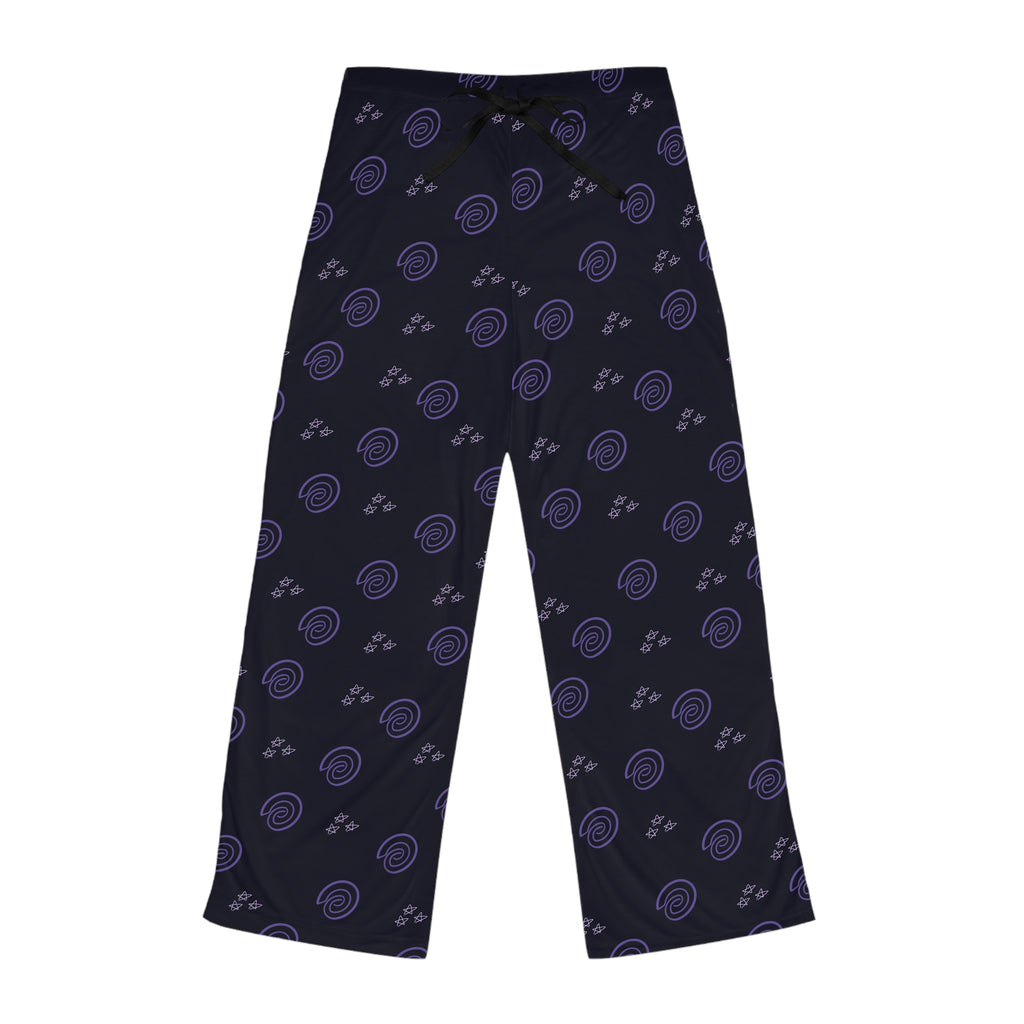 Ritsepop Fingerprint Pattern Women's Pajama Pants (AOP)