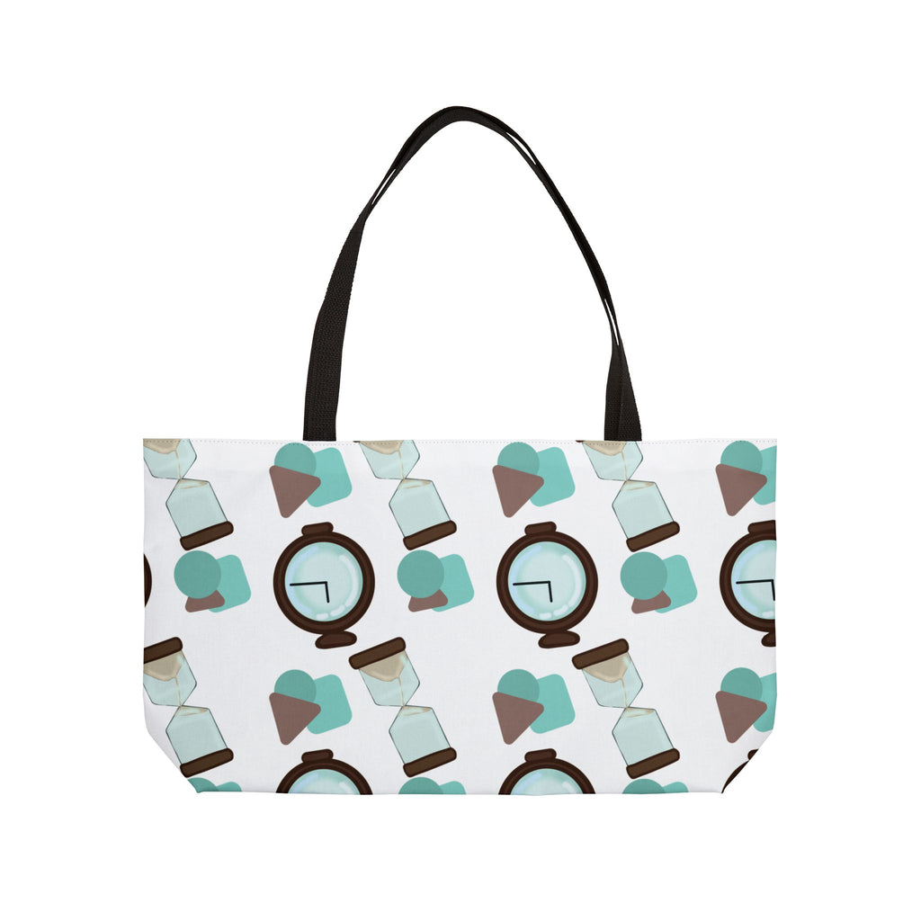 Hourglass and Pocket Watch Weekender Tote Bag