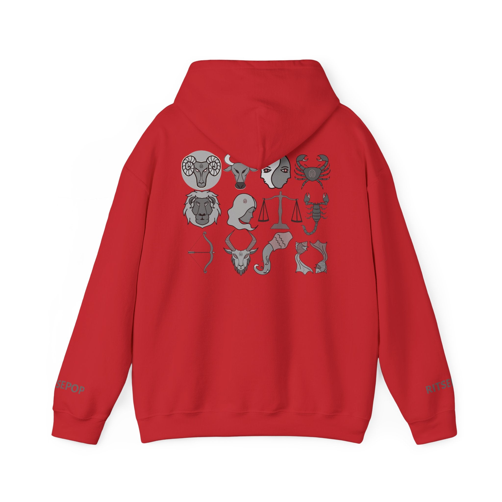 Aries Constellation Hoodie — Zodiac Ram Graphic Sweatshirt