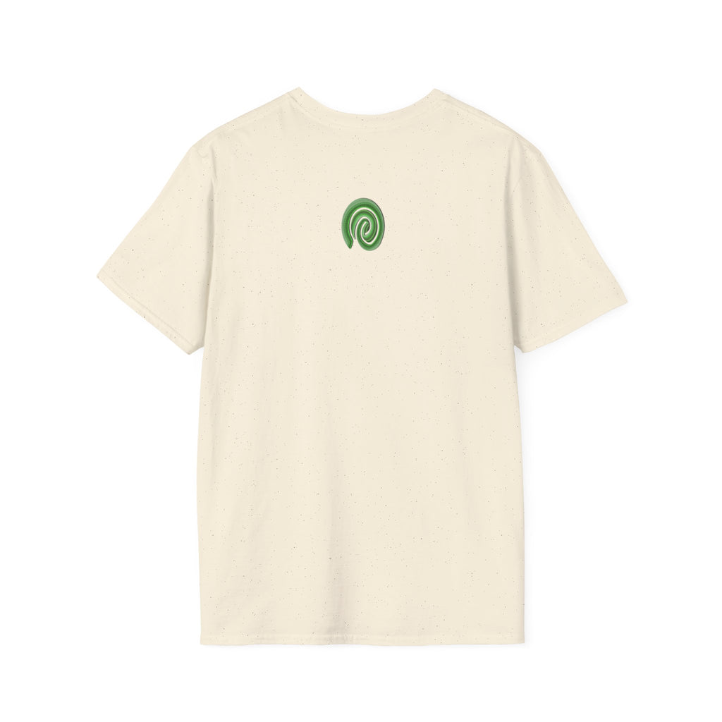 Shape Your Identity – Unisex Softstyle T-Shirt (Fingerprint Pattern, Multi-color)