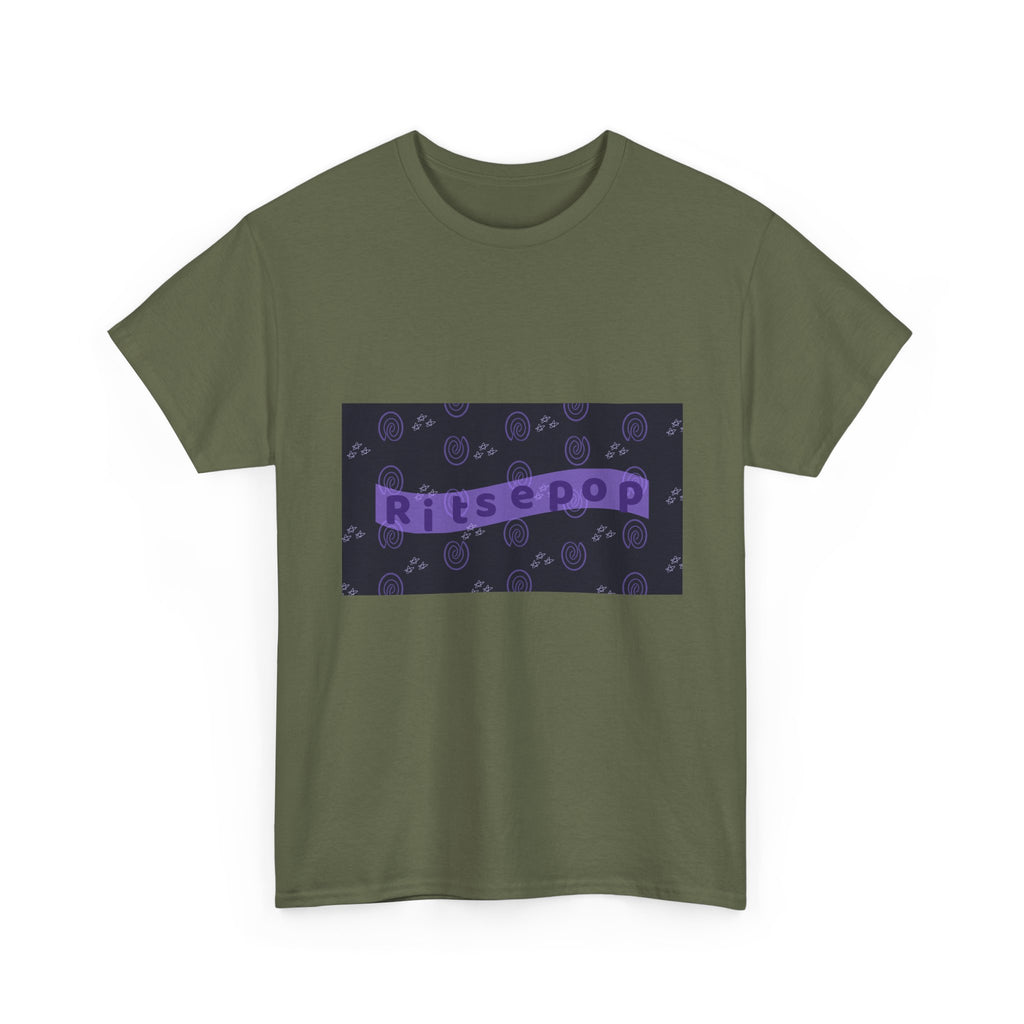 Ritsepop Fingerprint Unisex Heavy Cotton Tee