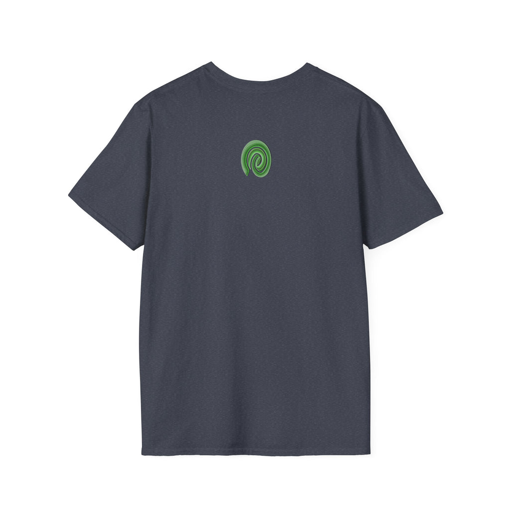 Shape Your Identity – Unisex Softstyle T-Shirt (Fingerprint Pattern, Multi-color)