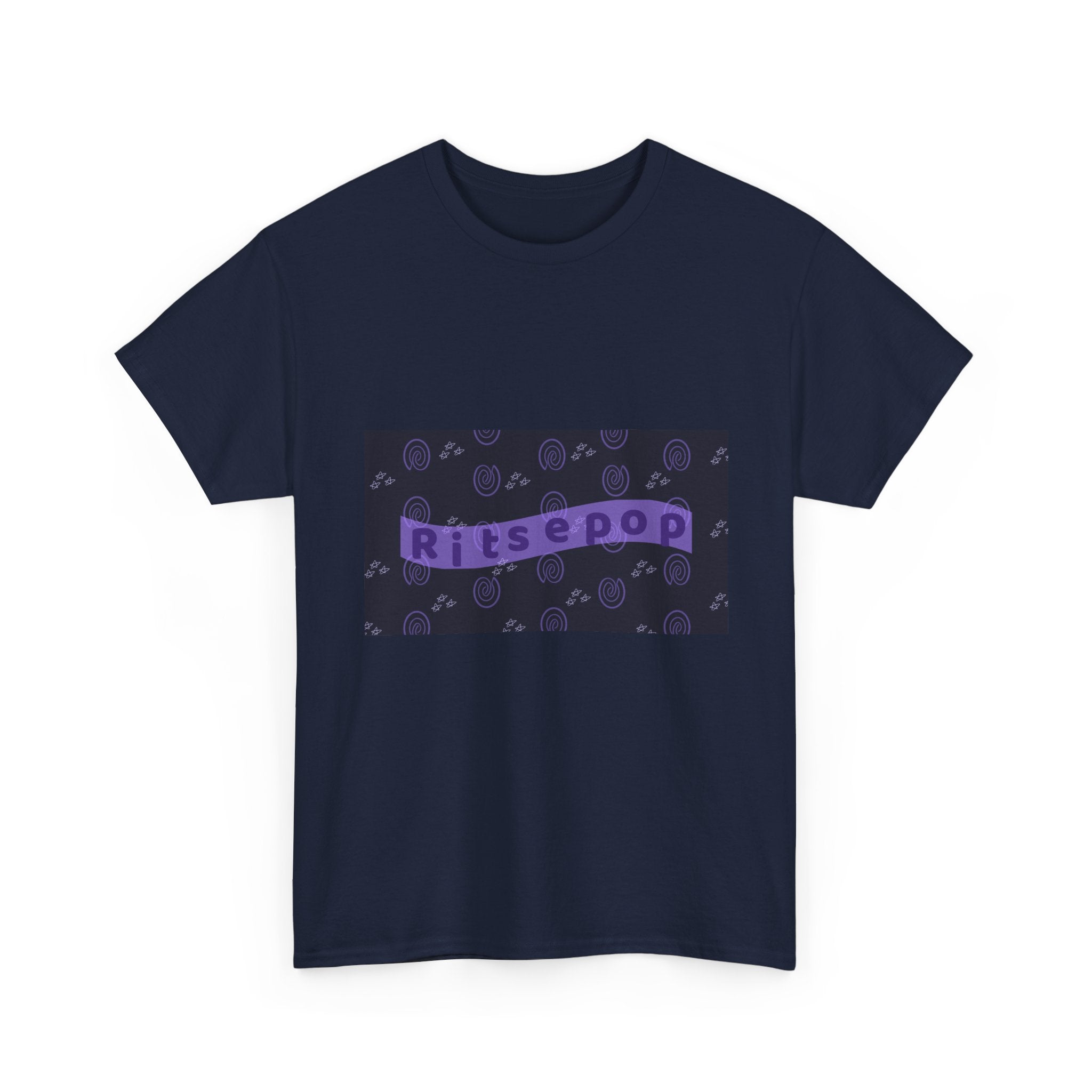 Ritsepop Fingerprint Unisex Heavy Cotton Tee