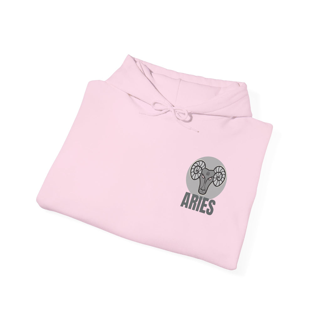 Aries Constellation Hoodie — Zodiac Ram Graphic Sweatshirt