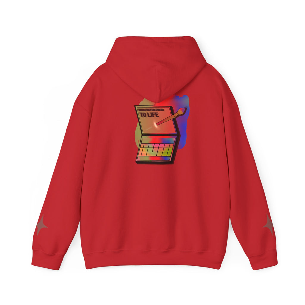 Colorful Gradient Hoodie — 'Bring Color to Life' Vibrant Pullover