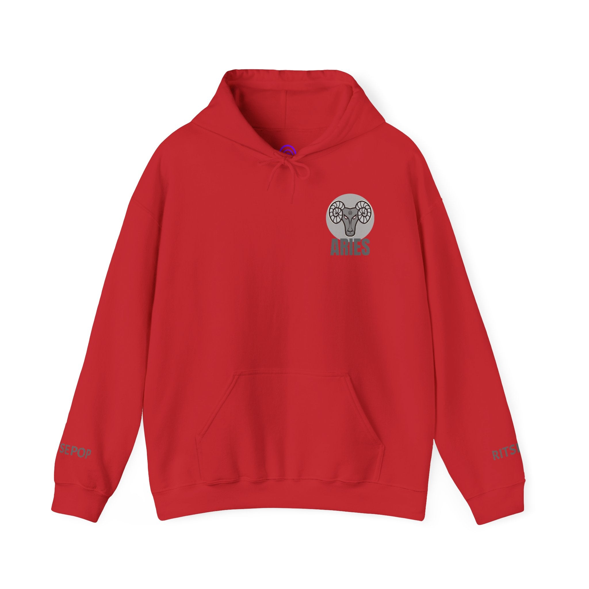 Aries Constellation Hoodie — Zodiac Ram Graphic Sweatshirt