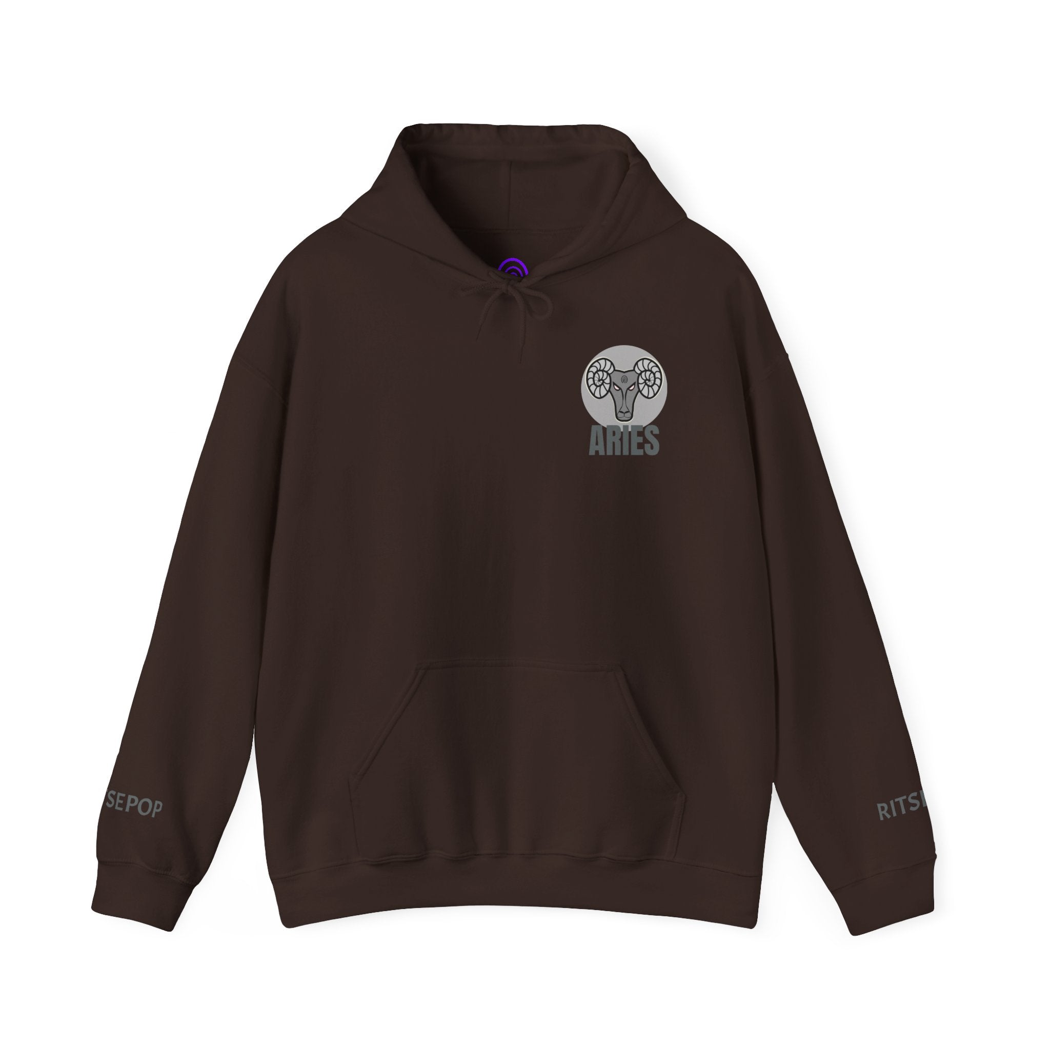 Aries Constellation Hoodie — Zodiac Ram Graphic Sweatshirt