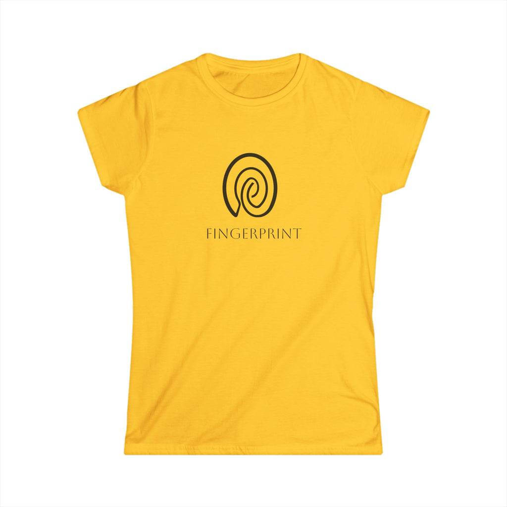 Minimalist Fingerprint Design Softstyle Shirt
